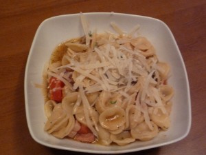 orecchiette al profumo di montagna