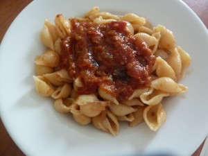 pasta con le melanzane
