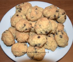 biscotti al cocco per intolleranti al glutine senza lievito