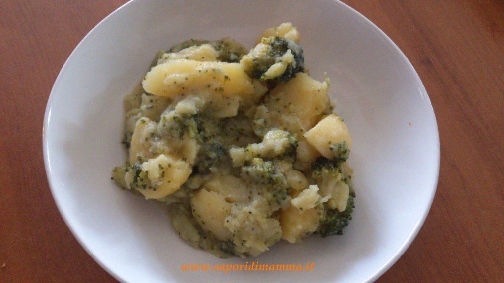 broccoli e patate allo zenzero