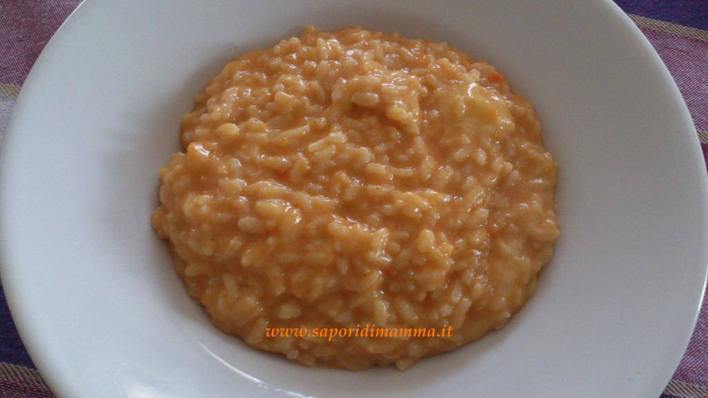 risotto con la zucca