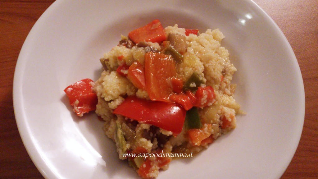 cous cous alle verdure